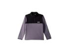 Under Armour Kids Solid Logo 1/4 Zip (little Kids/big Kids) (graphite) Boy's Coat