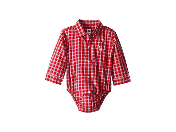 Janie And Jack Plaid Bodysuit (infant) (multi) Boy's Jumpsuit & Rompers One Piece