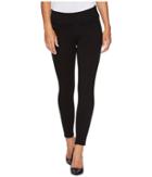 Liverpool Petite Sienna Pull-on Leggings In Silky Soft Ponte Knit (black) Women's Casual Pants