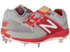 New Balance L3000v3 (grey/red) Men's Cleated Shoes