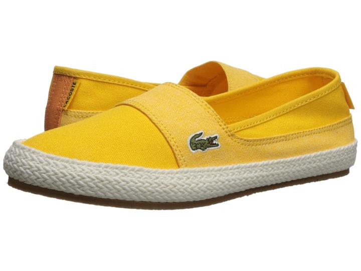 Lacoste Marice 218 1 (yellow/orange) Women's Shoes