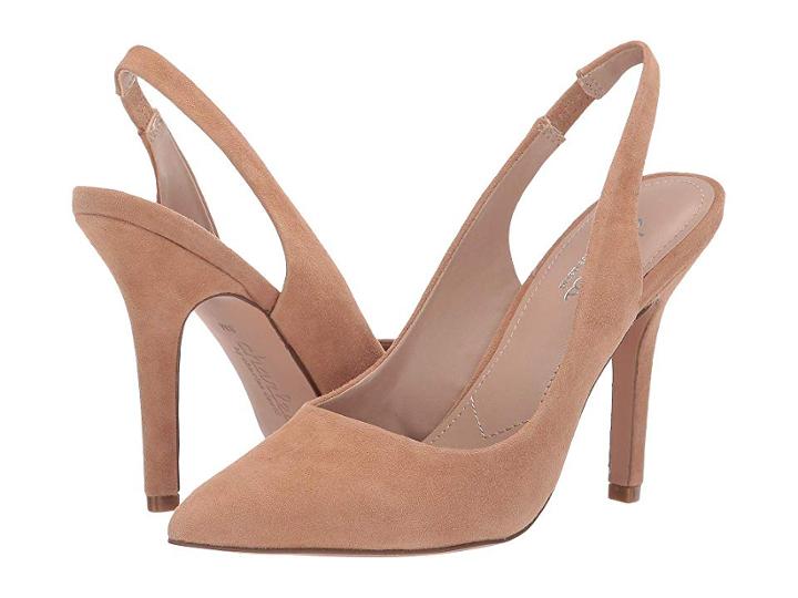 Charles By Charles David Madalyn Slingback Pump (nude) Women's Sling Back Shoes