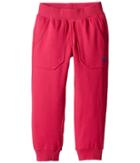 True Religion Kids Branded Cropped Sweatpants (big Kids) (fuchsia) Girl's Casual Pants
