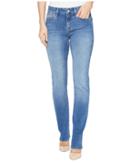 Mavi Jeans Kendra High Rise Straight Leg Jeans In Mid Soft Shanti (mid Soft Shanti) Women's Jeans