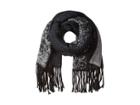 Calvin Klein Speckled Ombre Scarf (heathered Mid Grey) Scarves