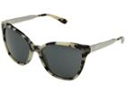 Michael Kors Napa 0mk2058 55mm (cream Tortoise/grey Solid) Fashion Sunglasses