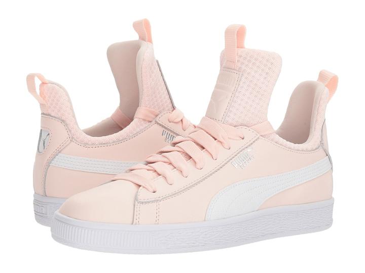 Puma Kids Basket Fierce Ep (big Kid) (pearl/puma White) Girls Shoes