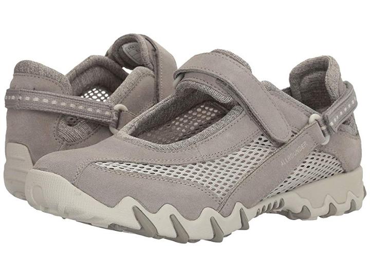 Mephisto Niro (cemento Suede/open Mesh) Women's Maryjane Shoes