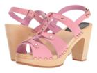 Swedish Hasbeens Brassy (bubble Gum Pink) High Heels