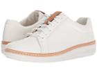 Clarks Amberlee Rosa (white Leather) Women's Shoes