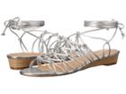 Tahari Caper (silver Jersey Metal) Women's Sandals