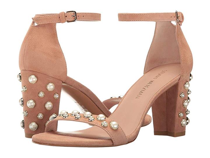 Stuart Weitzman Nearlypearl (naked Suede) Women's Shoes