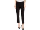 Elliott Lauren Pull-on Crop Pants With Side Slit Rivet Detail (black) Women's Casual Pants