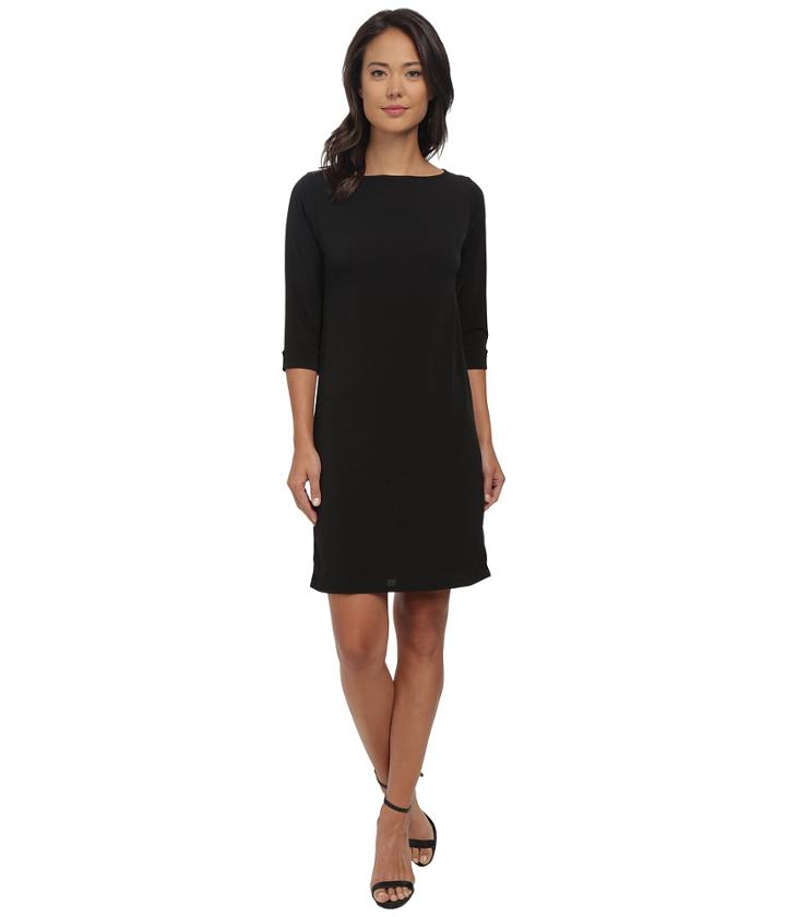 Rsvp Susan Shift Dress (black) Women's Dress