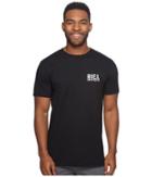 Rvca Disrupt Tee (black) Men's T Shirt