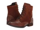 Born Clements (brown/rust Combo) Women's Lace-up Boots