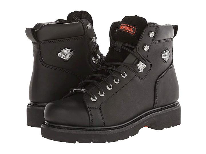 Harley-davidson Barton (black) Men's Lace-up Boots