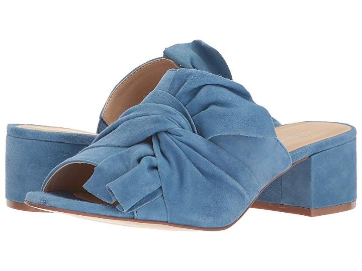 Chinese Laundry Marlowe Sandal (blue Kid Suede) Women's Shoes