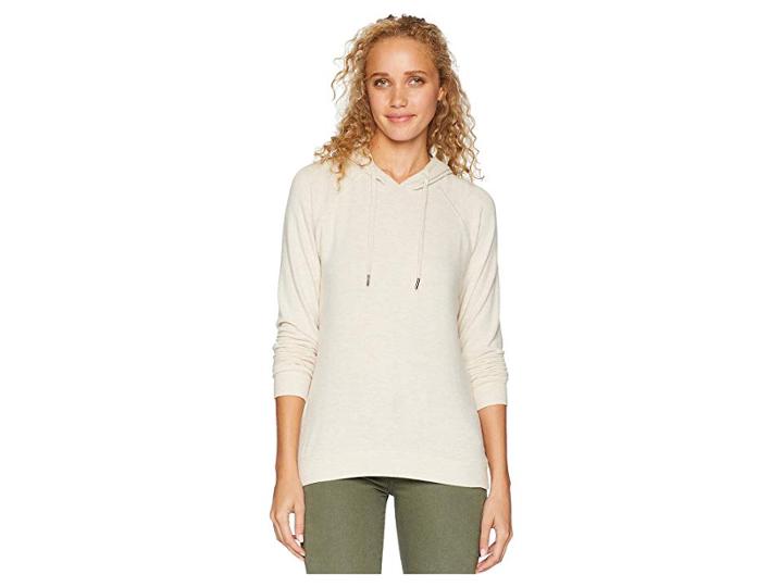 P.j. Salvage Love Is A Battle Solid Hoodie (oatmeal) Women's Sweatshirt
