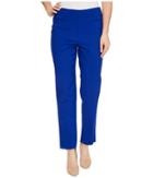 Ellen Tracy Welt Pocket Slim Pants (azure) Women's Casual Pants