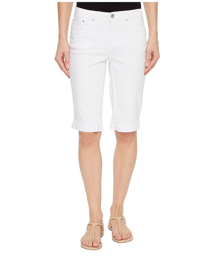 Tribal Super Stretch 13 Five-pocket Bermuda (white) Women's Shorts