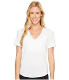 Lole Kesha Short Sleeve Top (white) Women's Short Sleeve Pullover