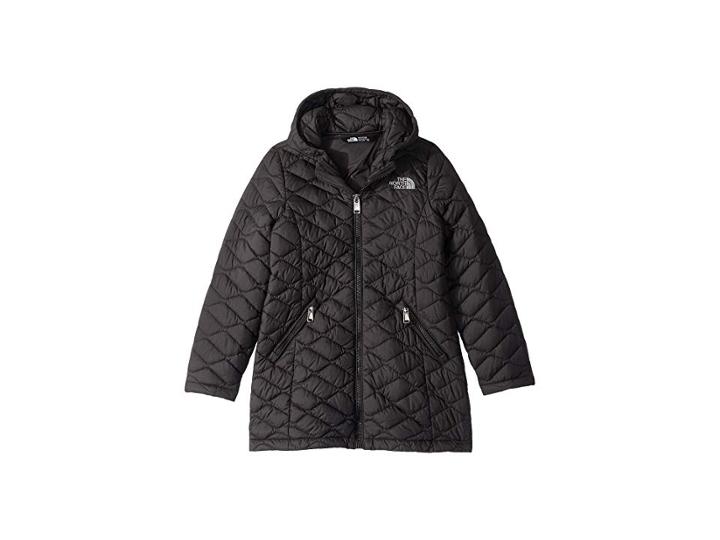 The North Face Kids Thermoballtm Parka (little Kids/big Kids) (tnf Black 1) Girl's Coat