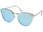 Quay Australia All My Love (gold/blue Mirror) Fashion Sunglasses