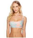 L*space Silver Lining Top (bungalow Palm) Women's Swimwear