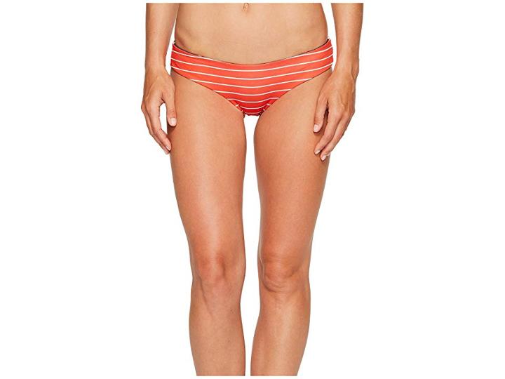 Rip Curl Rising Star Hipster Bikini Bottom (red) Women's Swimwear