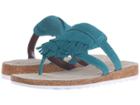 Hush Puppies Bryson Jade (turquoise Suede) Women's Sandals
