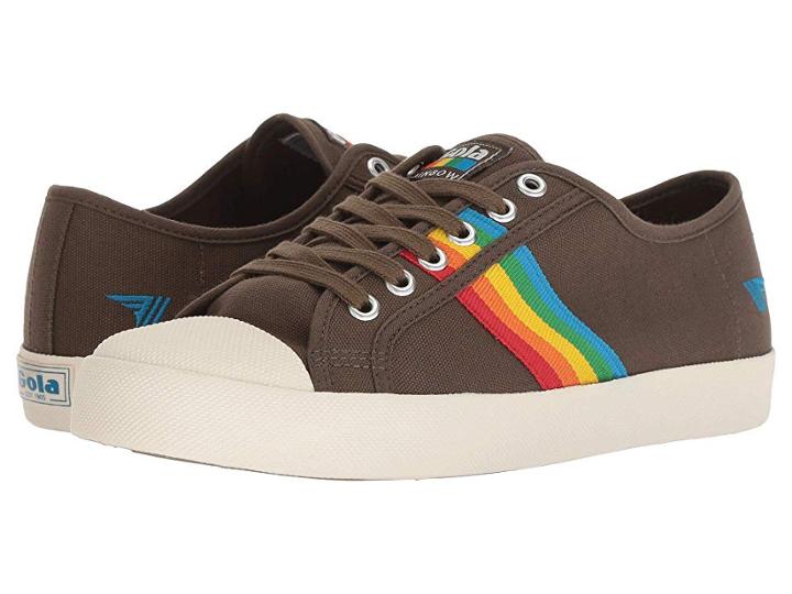 Gola Coaster Rainbow (khaki/multi) Women's Shoes