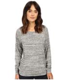 Alternative Eco Jersey Slouchy Pullover (urban Grey) Women's Clothing