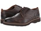 Florsheim Casey Wingtip Oxford (brown Smooth) Men's Lace Up Wing Tip Shoes