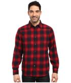 Mountain Khakis Saloon Flannel Shirt (cardinal) Men's Clothing