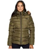 The North Face Gotham Jacket Ii (new Taupe Green) Women's Coat
