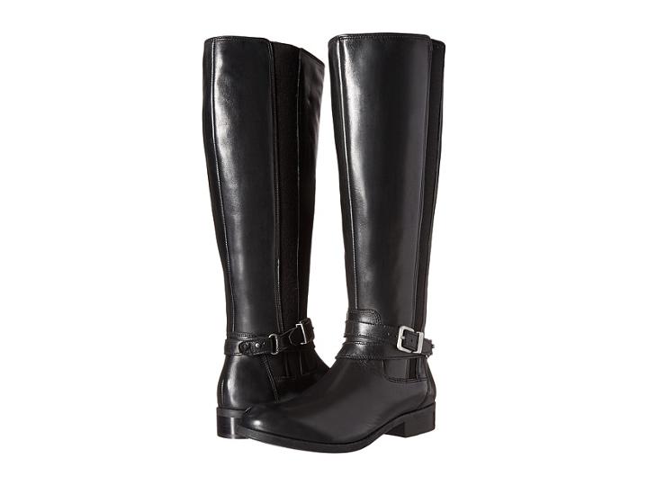 Clarks Pita Vienna (black Leather) Women's  Boots