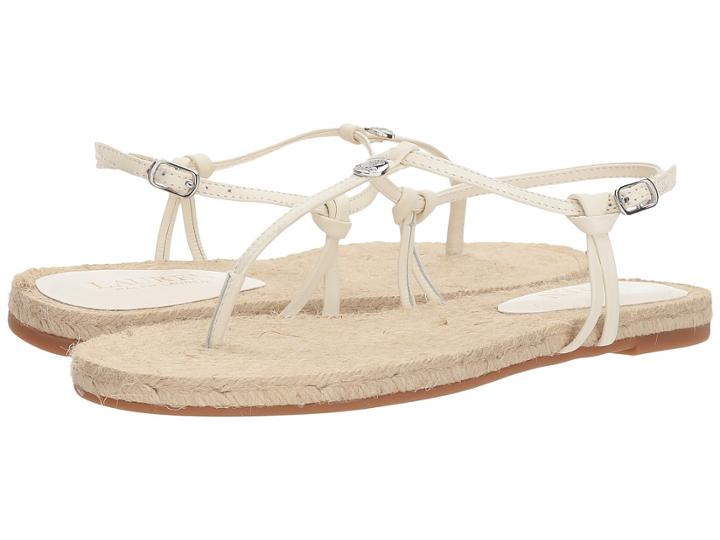 Lauren Ralph Lauren Makayla (vanilla Super Soft Leather) Women's Shoes