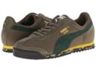 Puma Roma Basic (burnt Olive/sycamore/ceylon Yellow) Men's  Shoes