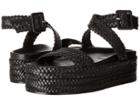 Sonia Rykiel Ankle Wrap Platform Sandal (black) Women's Sandals