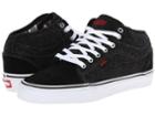 Vans Chukka Mid Top ((tweed) Black/chimayo) Men's Skate Shoes