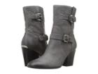 Michael Michael Kors Ashton Mid Bootie (charcoal Waxy Nubuck) Women's Boots