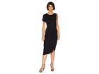 Sanctuary Salma Asymmetric Midi Dress (black) Women's Dress