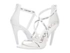 Calvin Klein Gennovah (white/white Logo Webbing Cow Silk) Women's Shoes