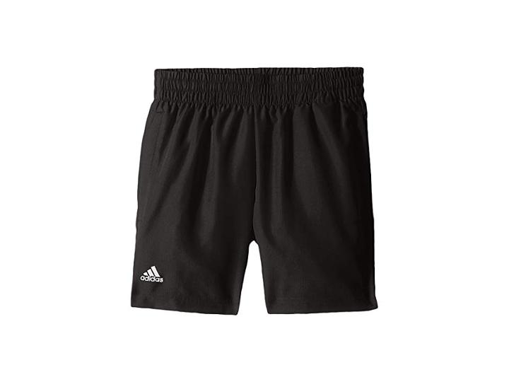 Adidas Kids Club Shorts (little Kids/big Kids) (black) Boy's Shorts
