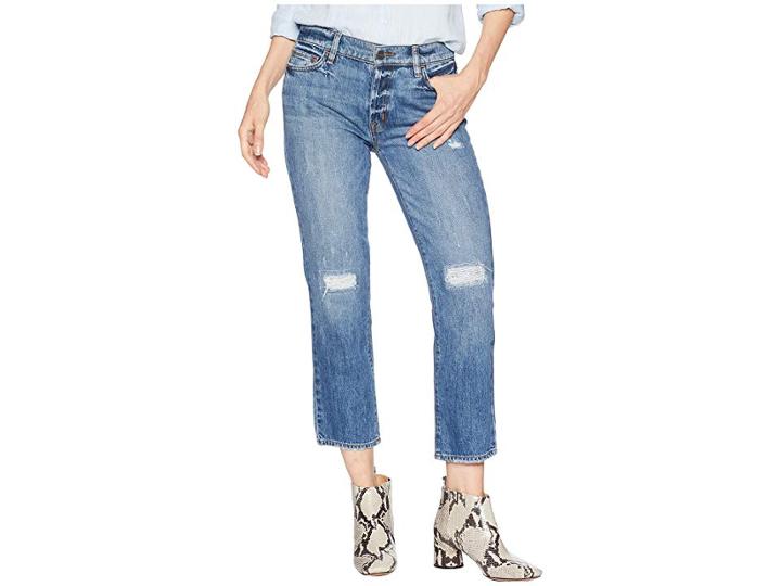 Sanctuary Disrupt Rip Repair Boy Jeans In Flat Iron Rigid (flat Iron Rigid) Women's Jeans