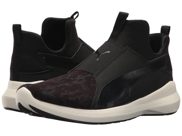 Puma Puma Rebel Mid Vr (puma Black/puma Black) Women's Shoes