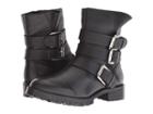 Steve Madden Ming (black Leather) Women's Boots