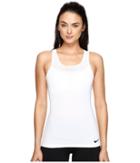 Nike Pro Hypercool Tank Top (white/black) Women's Sleeveless