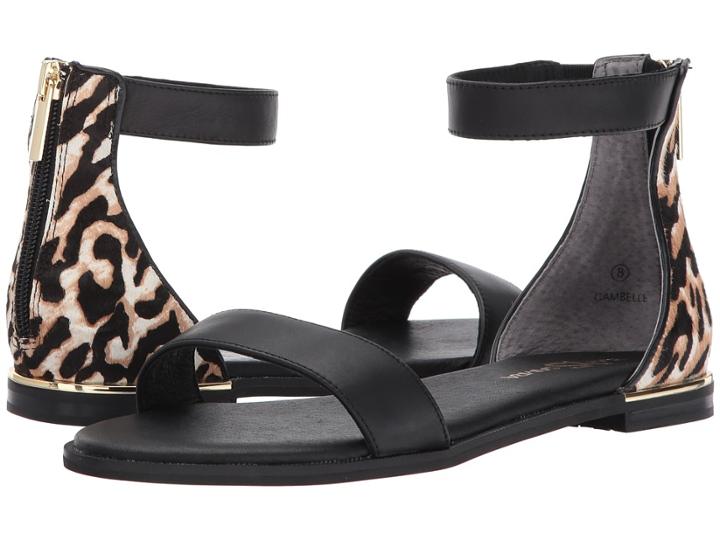 Yosi Samra Cambelle 2.0 (black/antique White Basto Leather) Women's Shoes